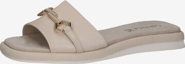 CAPRICE Pantolette in Beige: predná strana