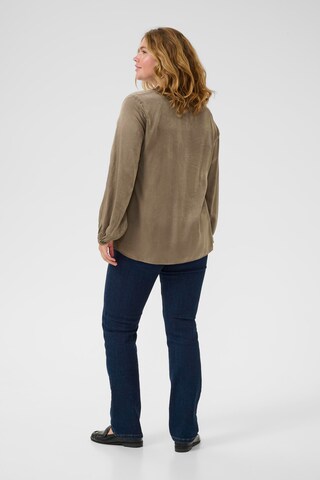 Chemisier 'KCmilia' KAFFE CURVE en beige