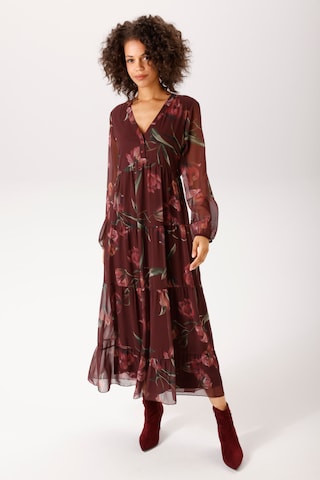 Aniston CASUAL Kleid in Rot: Vorderseite