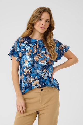 CULTURE Blouse 'Madi' in Blue: front