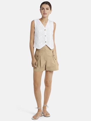 Regular Pantalon 'JUNOWI' Nicowa en beige