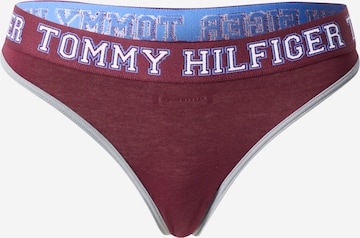 Tommy Hilfiger Underwear Thong in Red: front