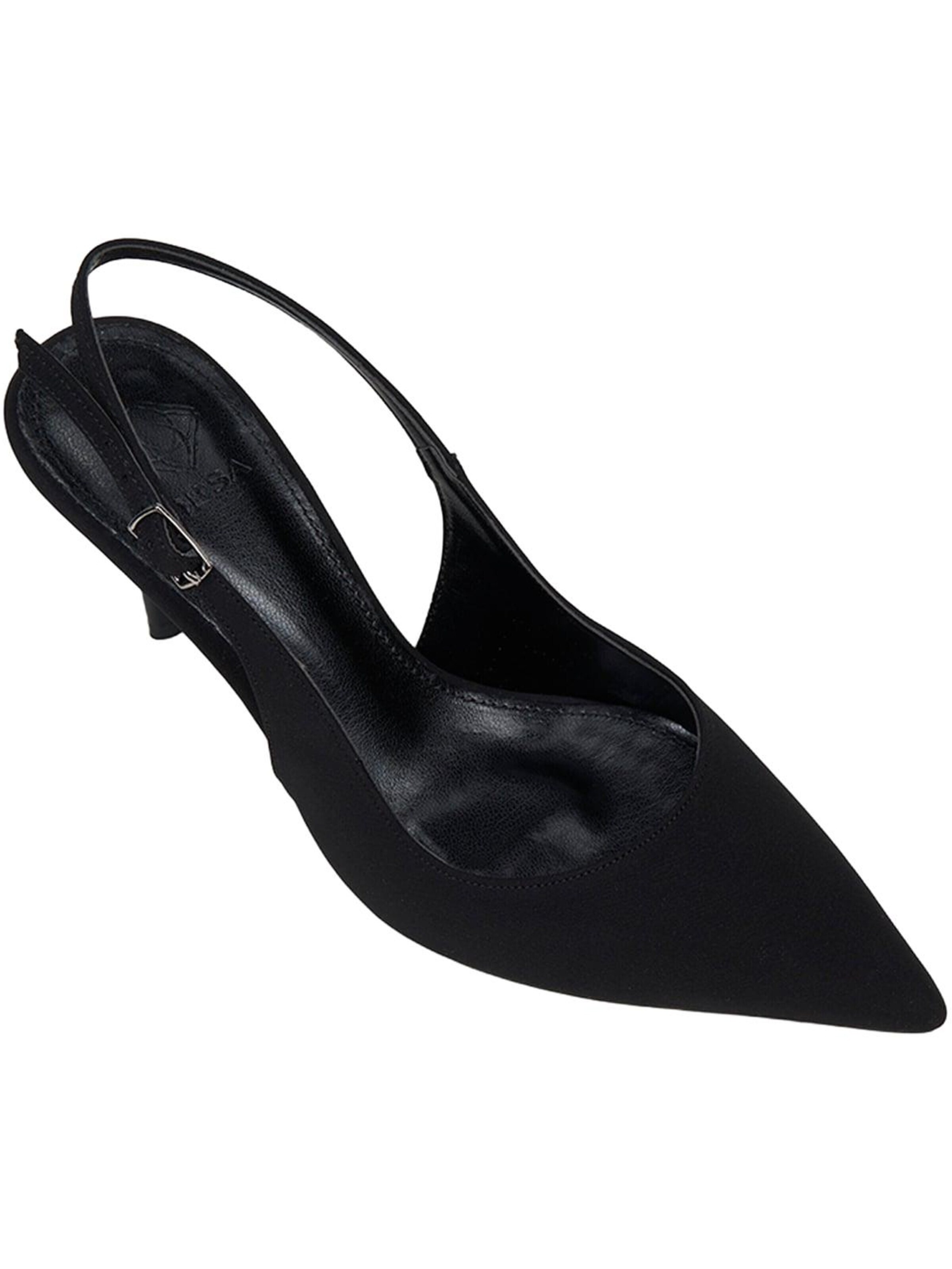 Desa - Zapatos destalonado 'Stilett' en negro: frente