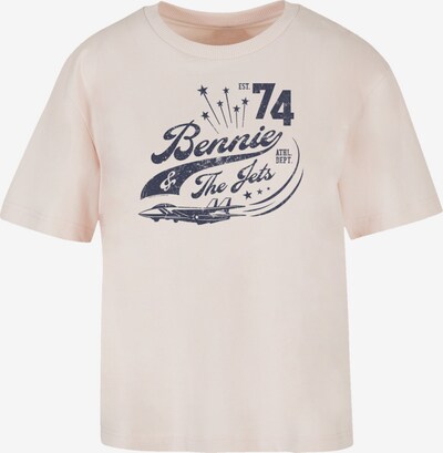 F4NT4STIC T-Shirt 'Elton John Bennie And The Jets' in rosé / schwarz, Produktansicht
