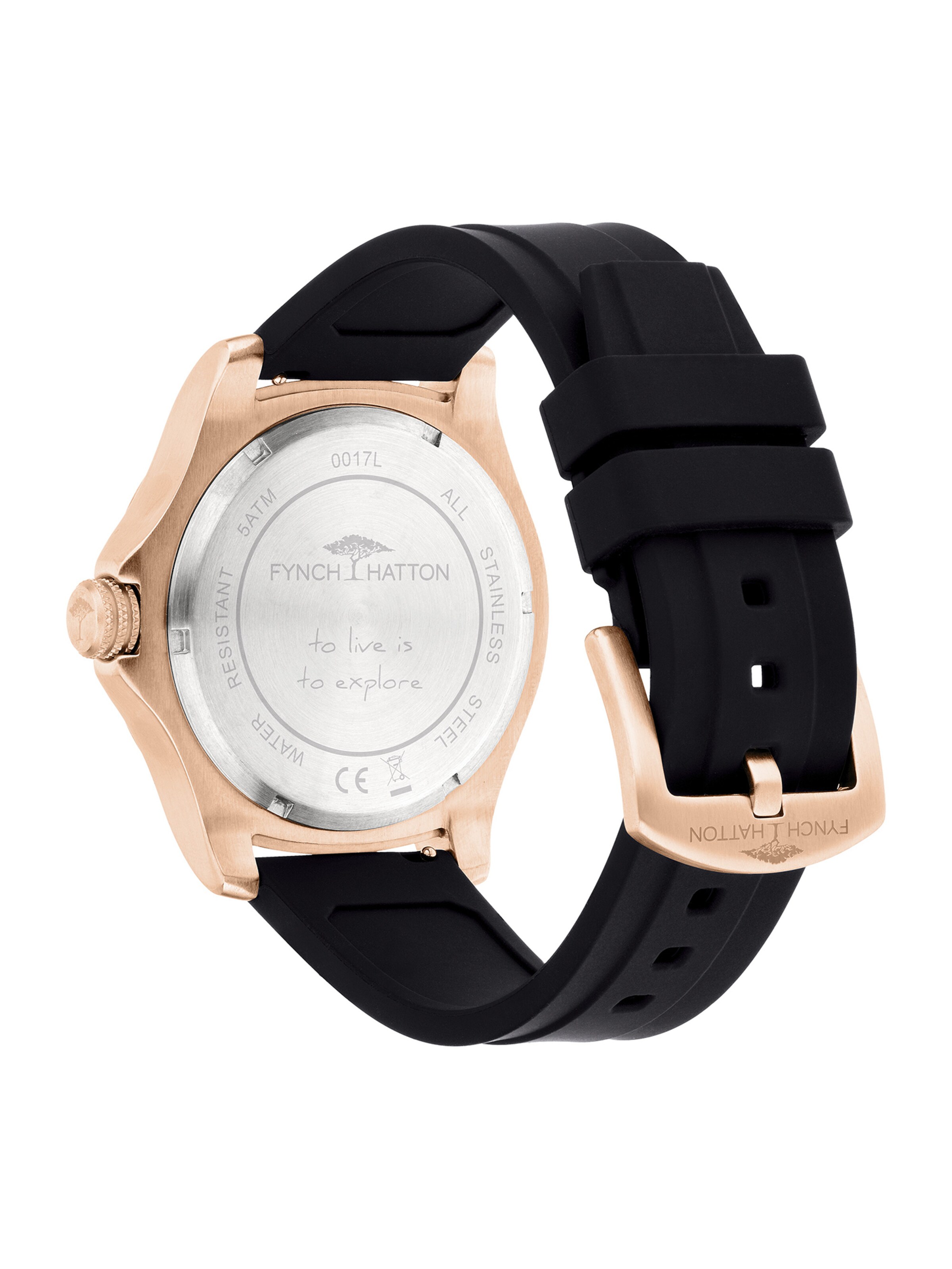 Montre à affichage analogique FYNCH-HATTON en or