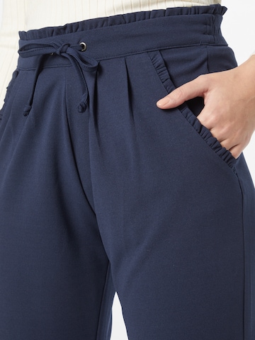 regular Pantaloni con pieghe 'Catia' di JDY in blu