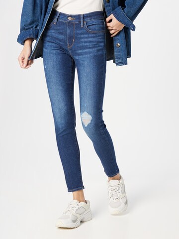 LEVI'S ® Skinny Jeans '710 Super Skinny' in Blau: predná strana