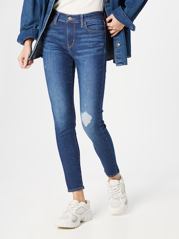 LEVI'S ® Skinny Τζιν '710 Super Skinny' σε μπλε: μπροστά