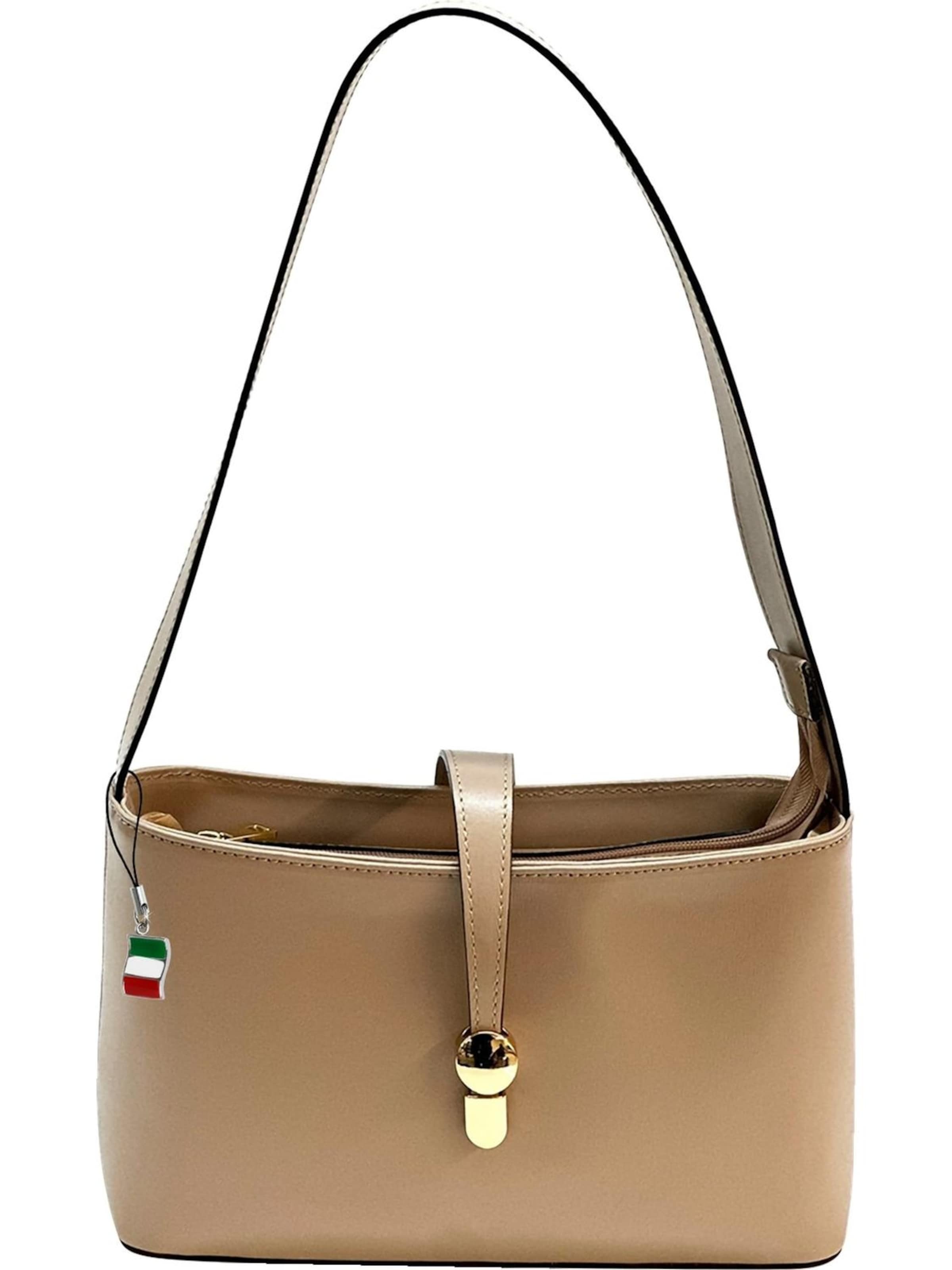 Florence Shoulder bag in Beige: front