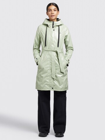 khujo Between-Seasons Coat 'Alecia' in Green