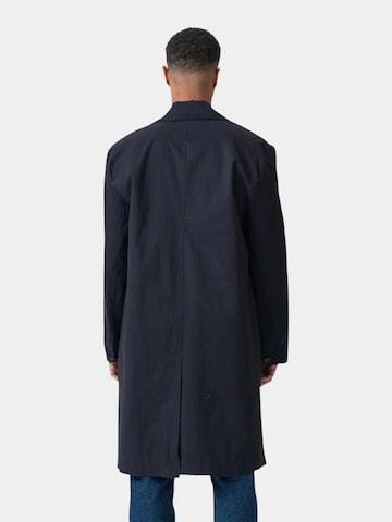 TEESHOPPEN Between-Seasons Coat 'Philip' in Blue
