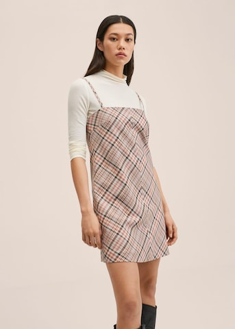 Robe 'Gales' MANGO en rose : devant