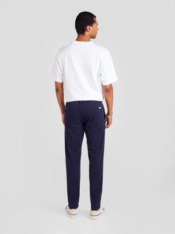 GUESS JEANS Regularen Chino hlače | modra barva