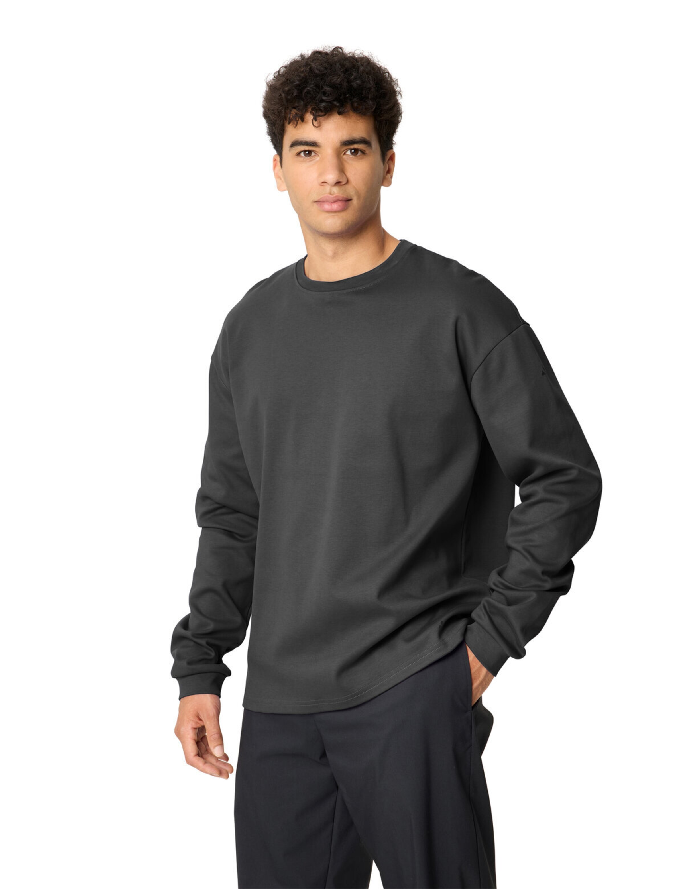 VAUDE Sports sweatshirt 'Najun' in Grey