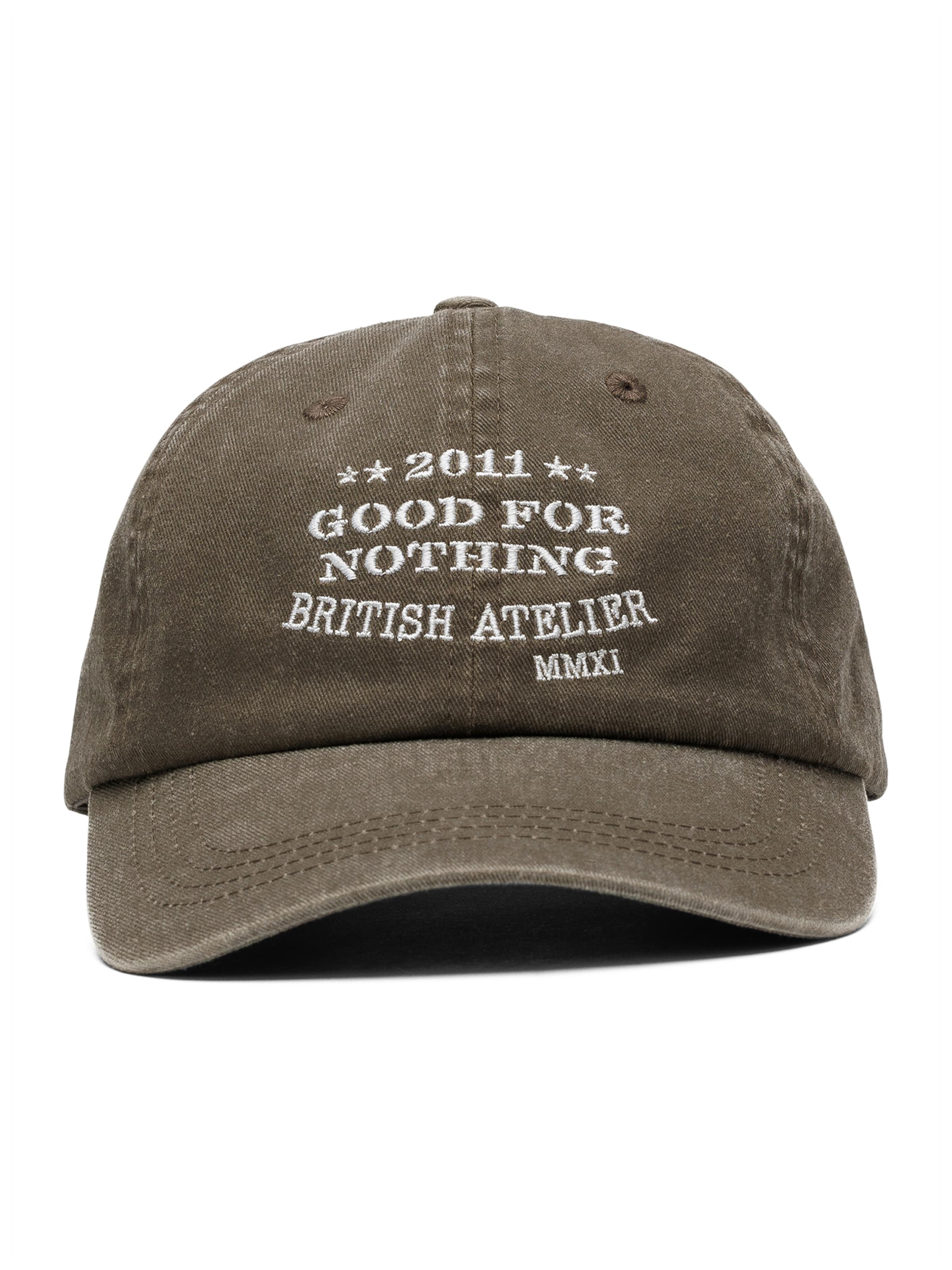 Good For Nothing Cap in Brown: front