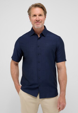 ETERNA Regular fit Button Up Shirt in Blue: front