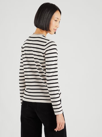 SAINT TROPEZ Gebreid vest 'Mila' in Grijs