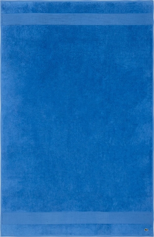 LACOSTE Handtuch 'LLECROCO' in Blau: Vorderseite