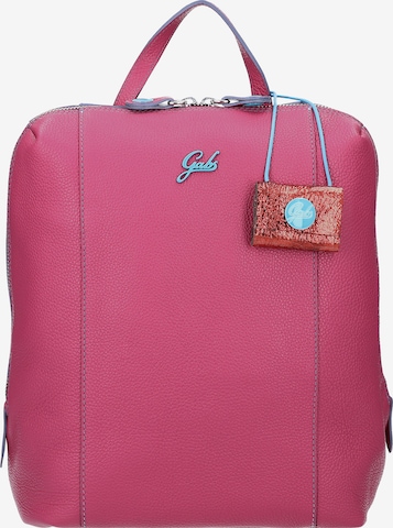 Gabs Backpack in Pink: front