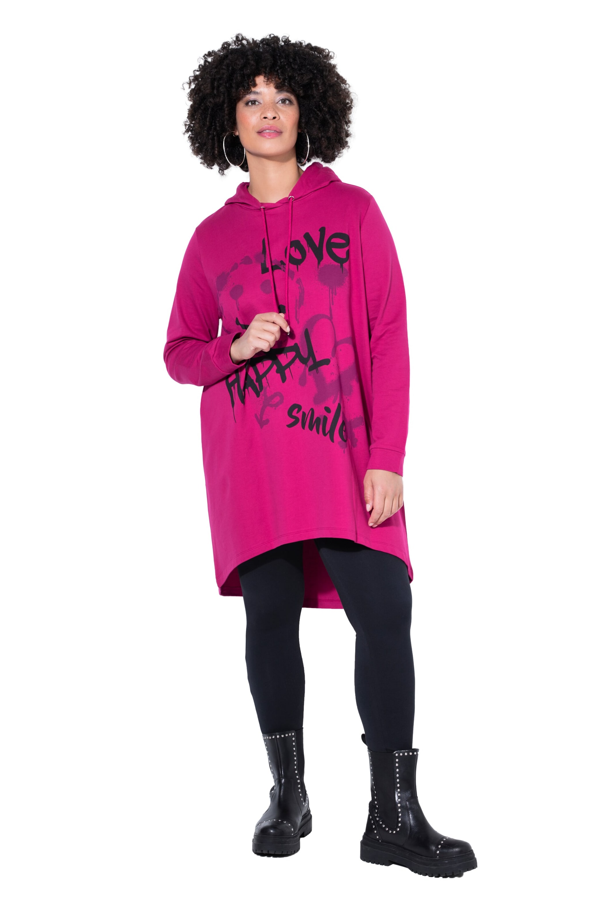 Angel of Style Sweatshirt in Roze: voorkant