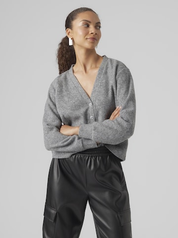 VERO MODA Cardigan 'BLIS' i grå: forside