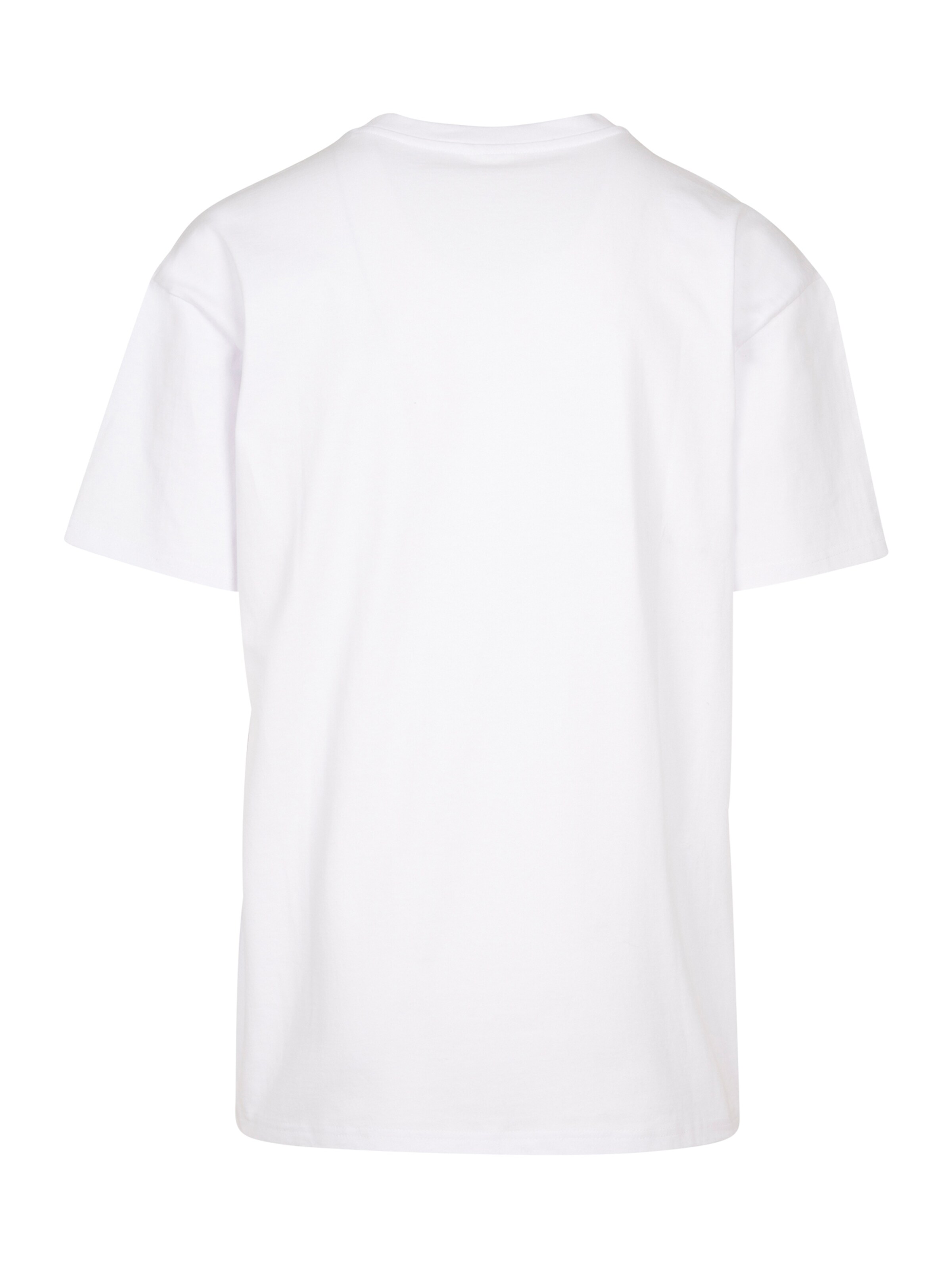T-Shirt 'Moon Phases' Mister Tee en blanc