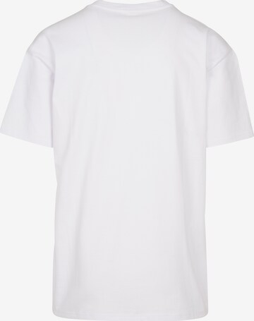 T-Shirt 'Moon Phases' Mister Tee en blanc