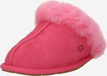 UGG - Pantufa 'SCUFFETTE II' em rosa: frente