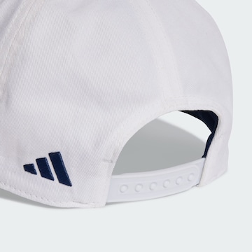 Casquette de sport 'Real Madrid' ADIDAS PERFORMANCE en blanc