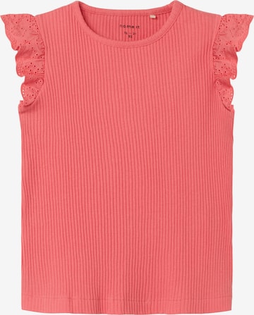NAME IT - Top 'NMFHALINA' en naranja: frente