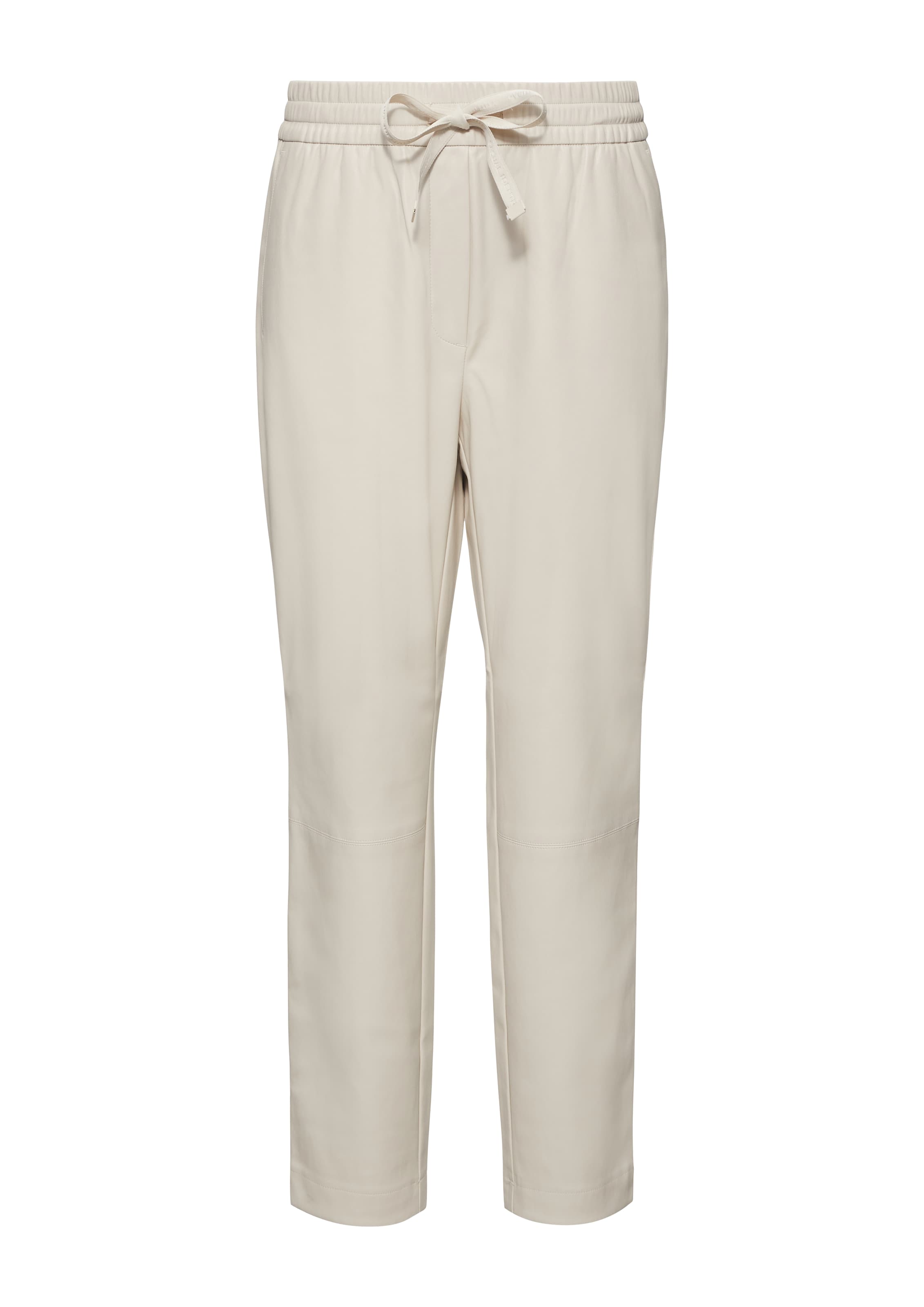 comma casual identity Slim fit Trousers in Beige: front
