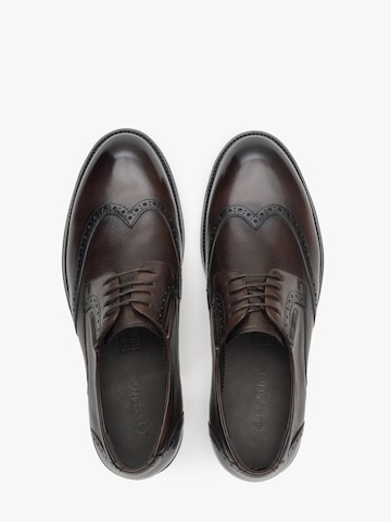 Estro Schnürschuh '288-31'‌‌‌ in Braun