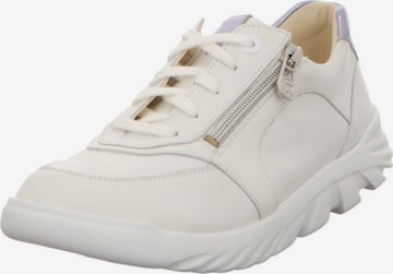 Ganter Lace-Up Shoes in White: front