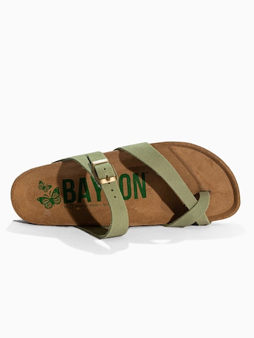 Tongs 'Diane' Bayton en vert