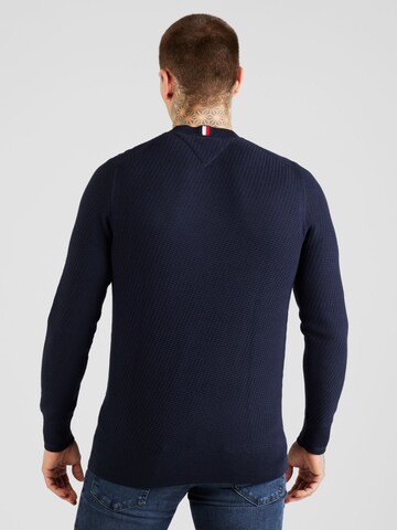 TOMMY HILFIGER Sweter w kolorze niebieski