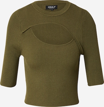 Pullover 'LIZA' di ONLY in verde: frontale