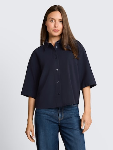 TOM TAILOR Blouse in Blauw: voorkant