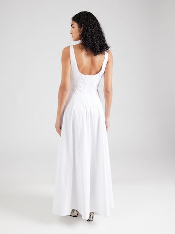 Robe d’été 'WELLS' Staud en blanc