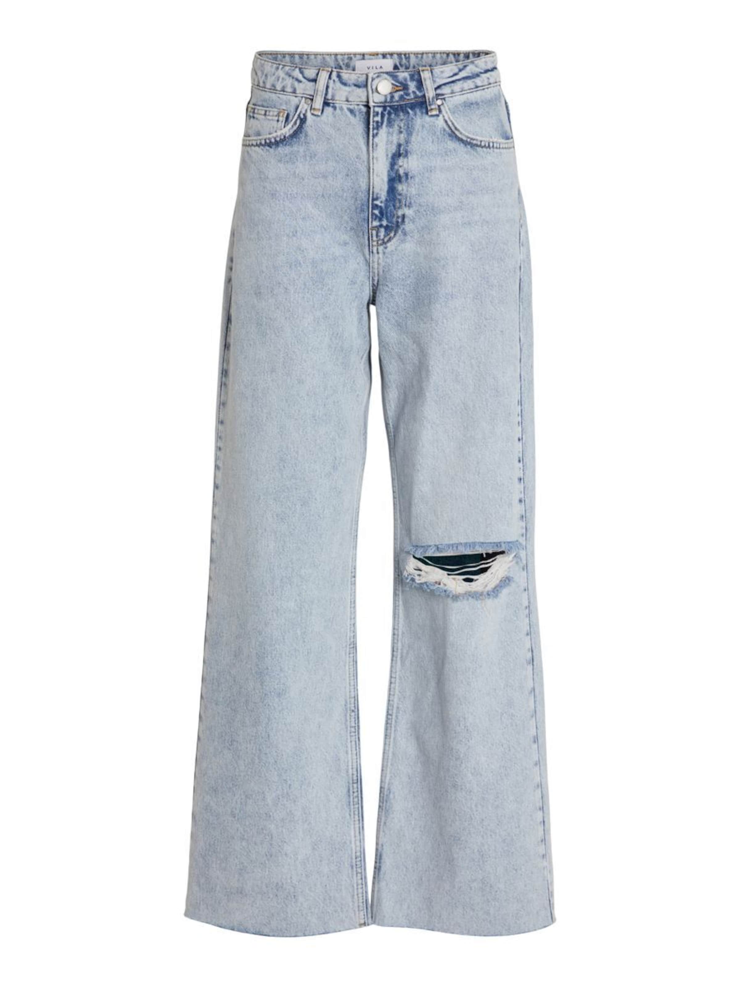 VILA Bő szár Farmer 'Fiona' - kék: elől