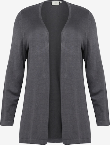 pilka KAFFE CURVE Kardiganas 'Farsia': priekis