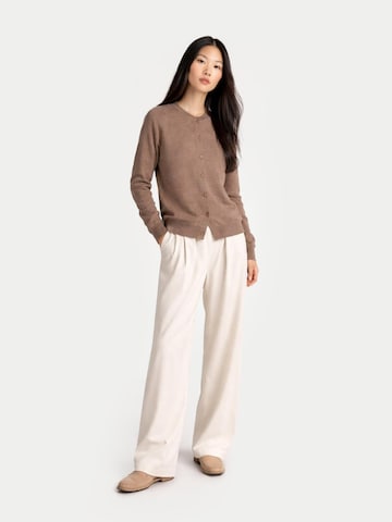 GOBI Cashmere Knit cardigan 'Essential' in Grey