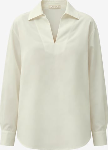 Lilysilk Bluse in Weiß: Vorderseite