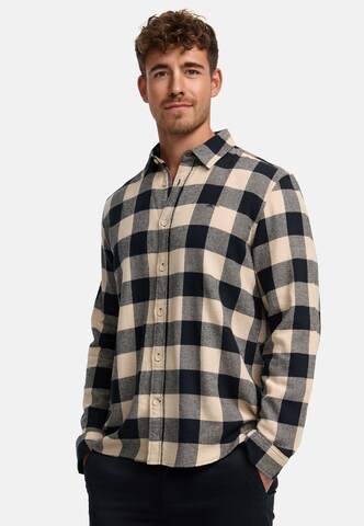 INDICODE JEANS Regular fit Overhemd in Beige