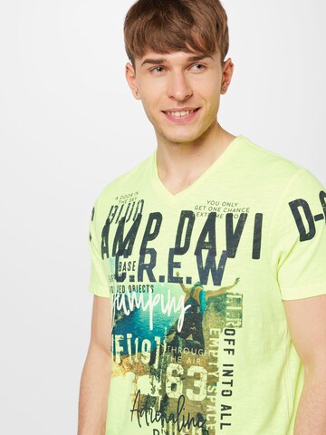 CAMP DAVID Shirt in Yellow