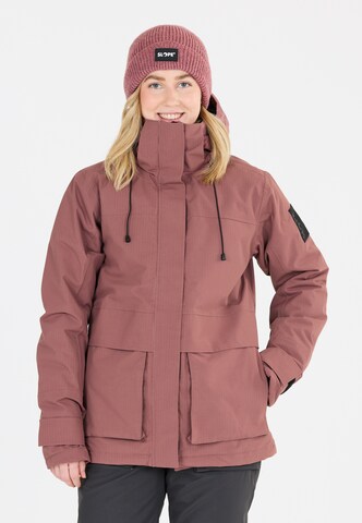 SLOPE Skijacke 'Chescott' in Rot: Vorderseite
