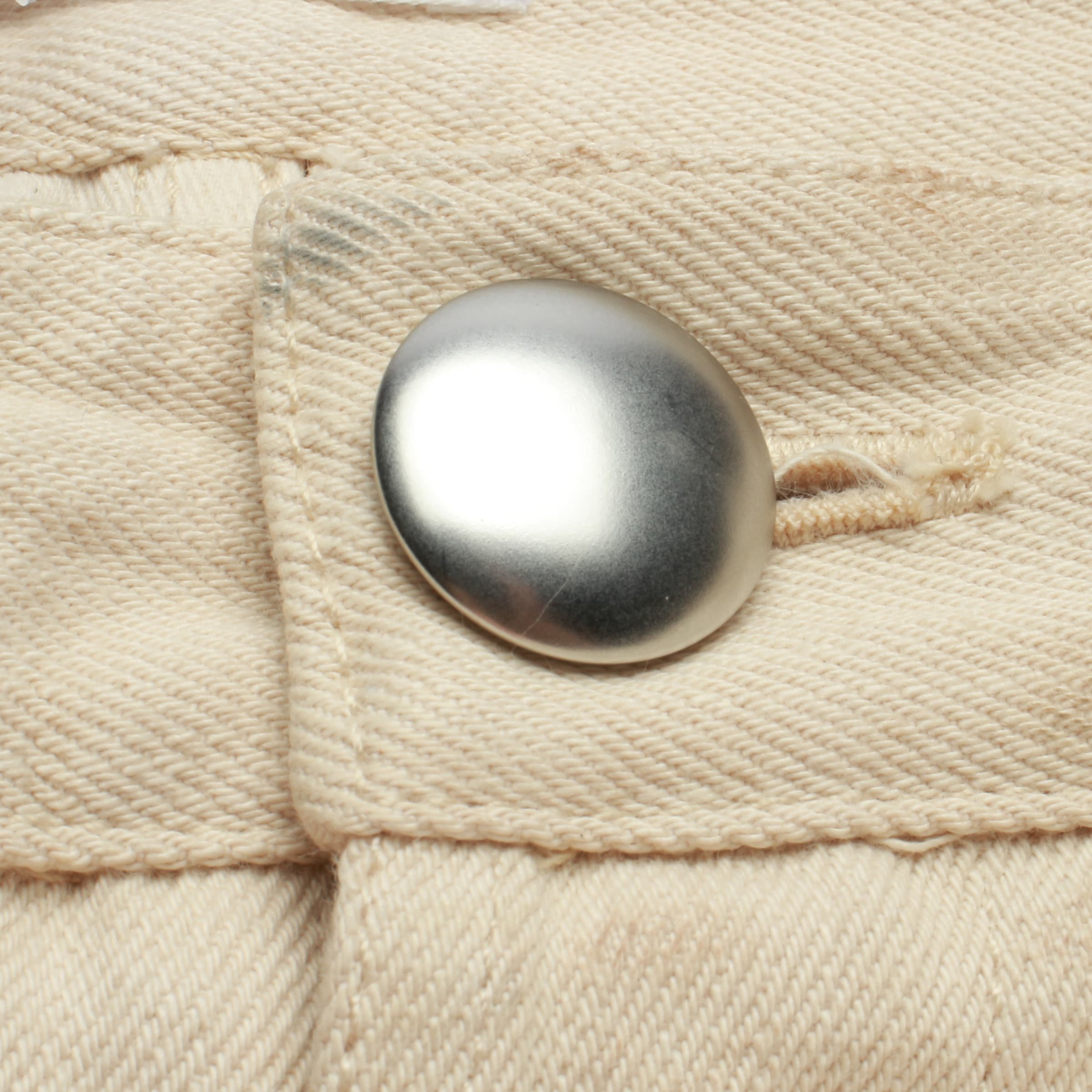 JIL SANDER Jeans 38 in Weiß