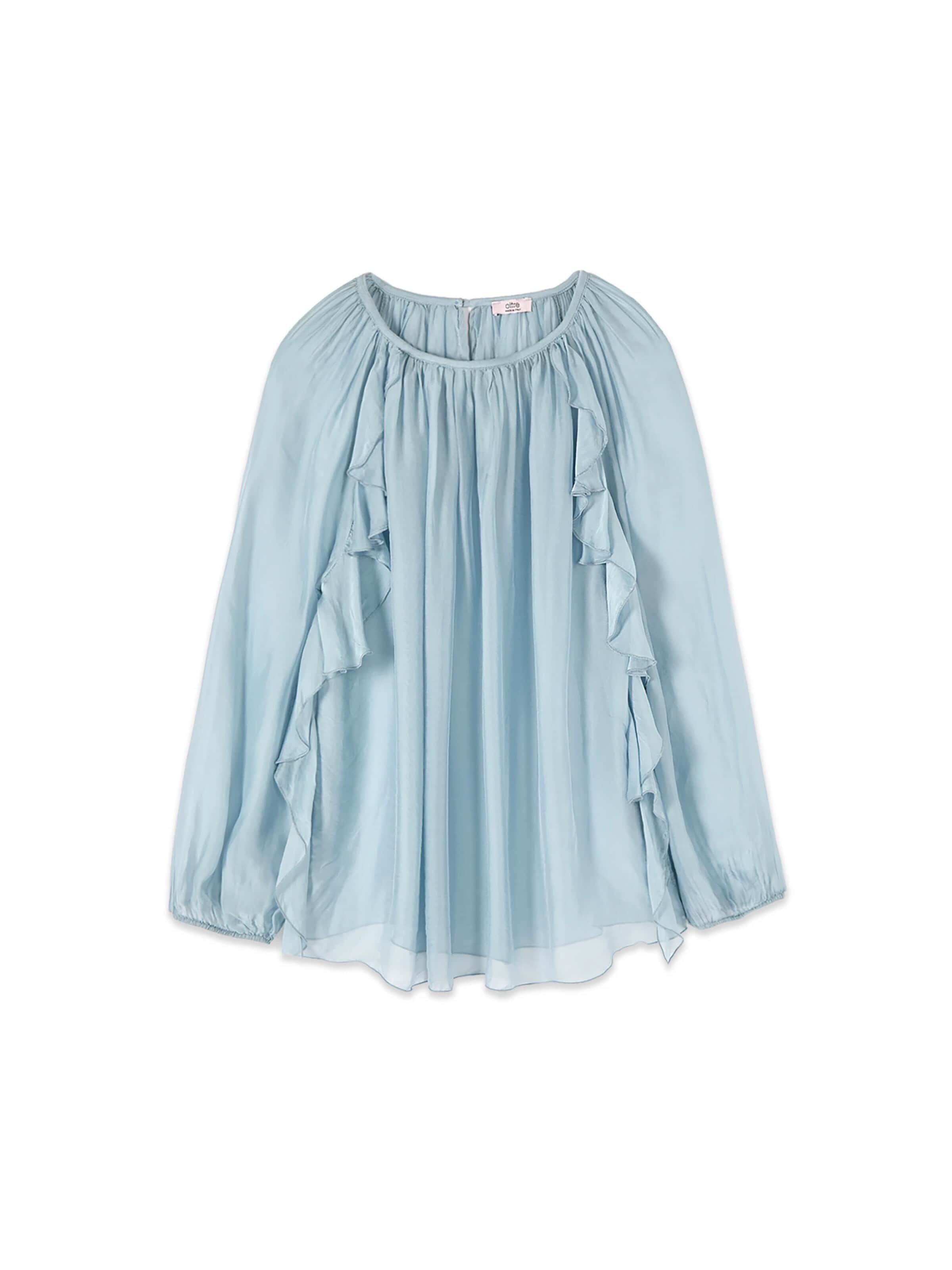 oltre - Blusa en azul: frente