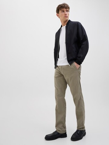 JACK & JONES regular Παντελόνι τσίνο 'JPSTKANE' σε πράσινο