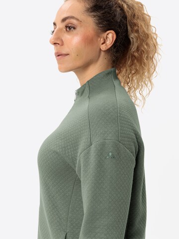 VAUDE Sportsweatjacke 'Redmont II' (GOTS) in Grün