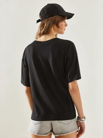 Maglietta di Bianco Lucci in nero